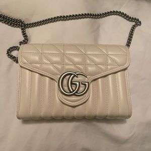 Authentic GUCCI Marmont -off white mini bag